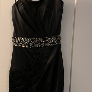 Black Mini Party Dress